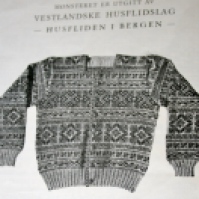 Men´s jacket in Selbu Pattern